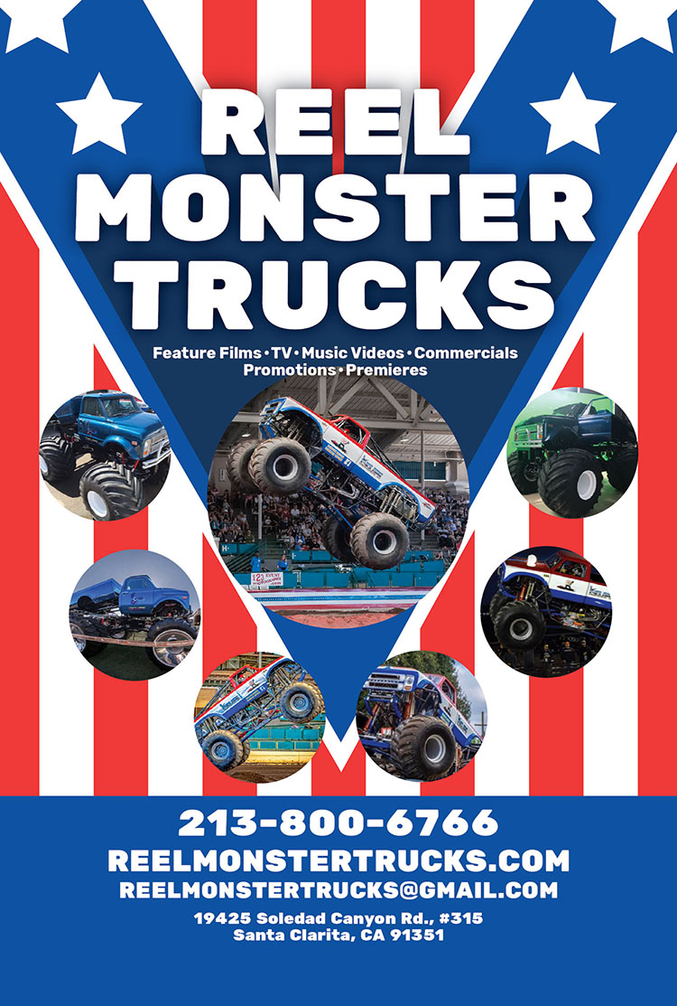 Reel Monster Trucks Print Ad