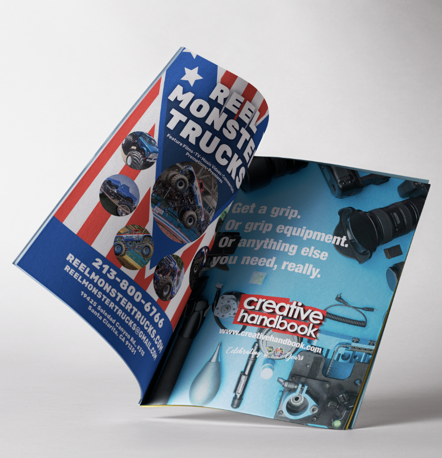 Creative Handbook magazine ad grid